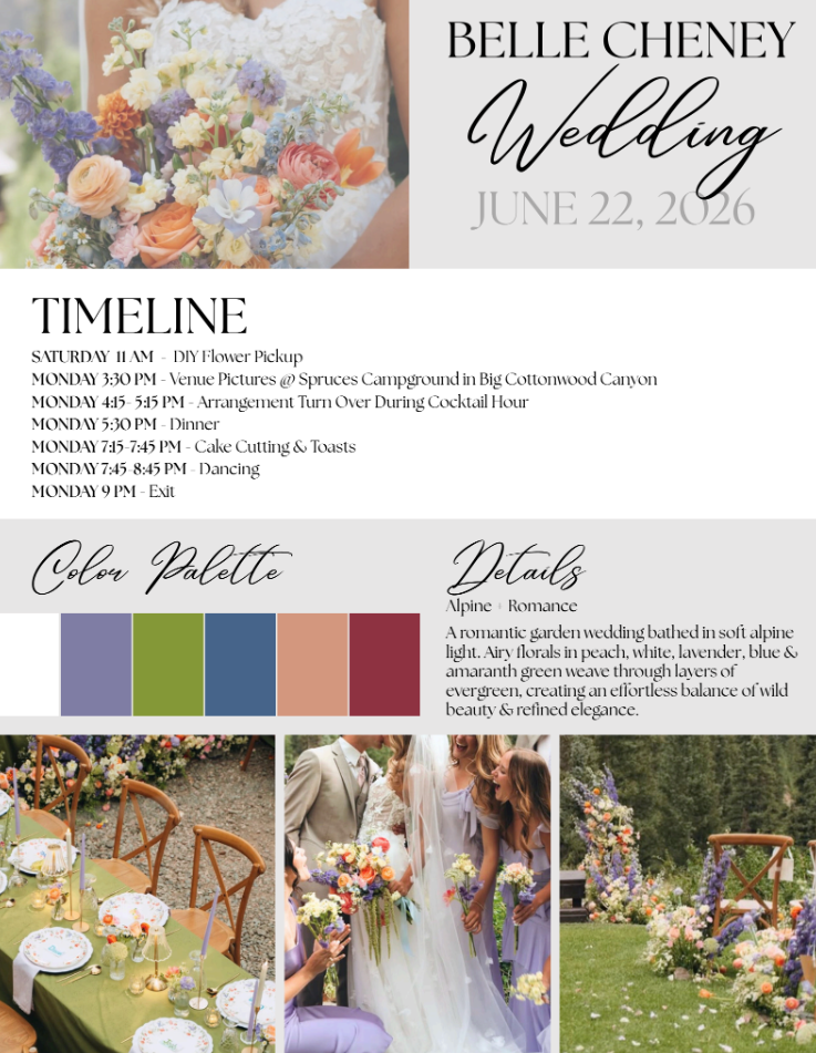 Belle Cheney Wedding Payment 2
